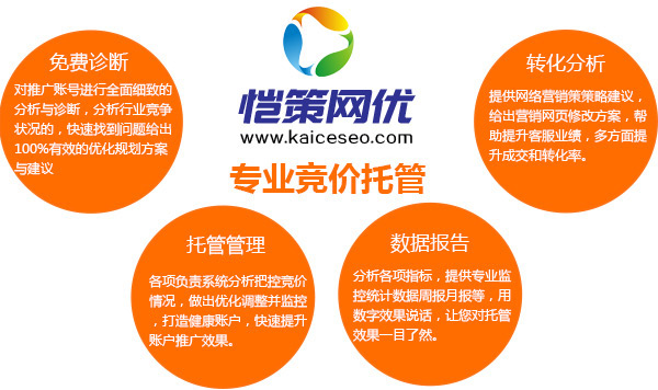愷策網(wǎng)優(yōu)是專業(yè)的競價托管服務(wù)商
